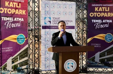 TOGÜ’de 4 katlı 500 araçlık otoparkın temeli atıldı 