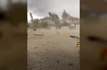 Tokat’ta fırtına ve sağanak hayatı olumsuz etkiledi 