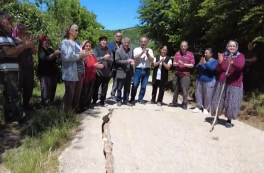 Tokat’ta heyelan korkusuyla vatandaşlar evlerine giremiyor 