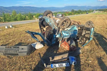 Tokat’ta iki otomobil çarpıştı: 4 yaralı 