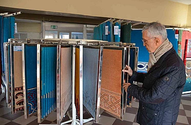 Tokyo Camii’nin halıları 26 yıl sonra yeniden Demirci’de dokundu 