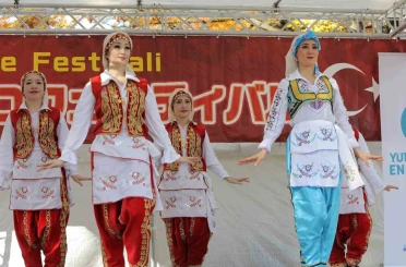 Tokyo’daki Türkiye Festivali renkli görüntülere sahne oldu 