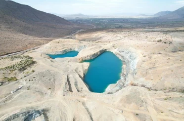 Tomarza’nın doğa harikası Mavi Göl, görenleri etkiliyor 