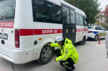 Toplu taşıma araçları kontrol altında 