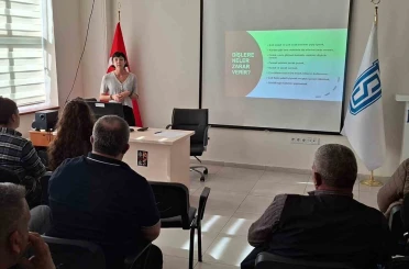 Toplumsal farkındalık için diş sağlığı eğitimi verildi 