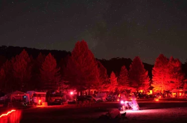 Topuklu Yaylası’nda yıldızların altında unutulmaz gece 
