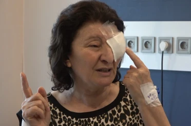 Torunlarını görebilmek için kornea nakli oldu 