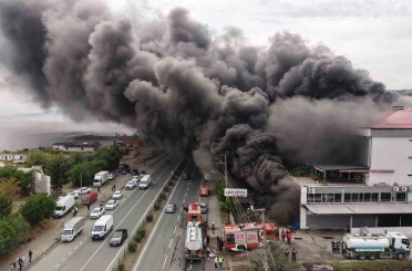 Trabzon’da AVM’de yangın 