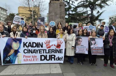 Trabzon’da Pınar Kaynak için yürüyüş 