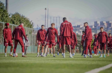 Trabzonspor, Fatih Karagümrük maçı hazırlıklarını sürdürdü 