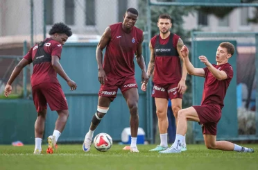 Trabzonspor, Fenerbahçe maçı hazırlıklarına başladı 