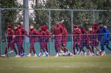 Trabzonspor, Kasımpaşa maçı hazırlıklarını tamamladı 