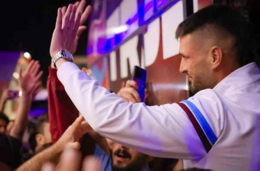 Trabzonspor taraftarından takıma destek 