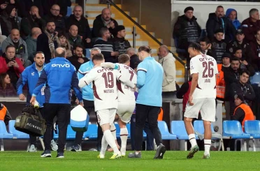 Trabzonspor’da Edin Visca sakatlandı 