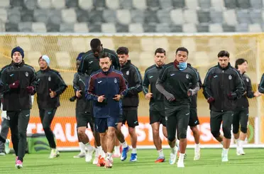 Trabzonspor’da KuPS maçı hazırlıkları tamamlandı