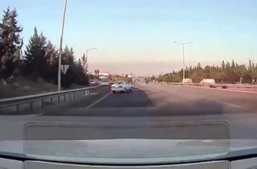 Trafik canavarı ters yönden geldi, kazalara neden oldu 