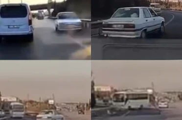 Trafik canavarı yakalandı, ehliyetine el konuldu