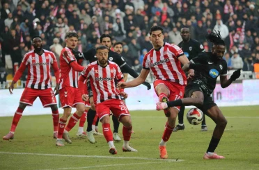 Trendyol 1. Lig: Özbelsan Sivasspor: 1 - Amed Sportif Faaliyetler: 1 