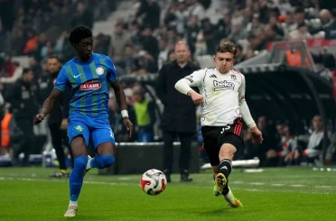 Trendyol Süper Lig: Beşiktaş: 1 - Çaykur Rizespor: 0 (Maç sonucu) 
