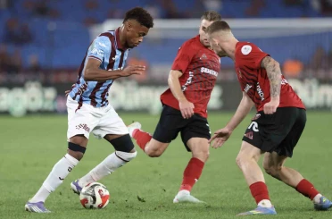 Trendyol Süper Lig: Trabzonspor: 1 - Gaziantep FK: 1 (Maç sonucu) 