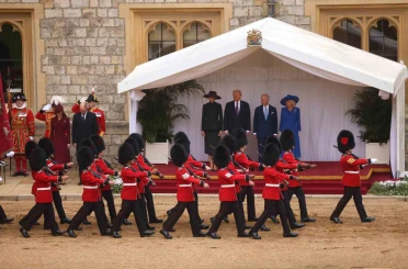 Trump, İngiltere Kralı 3. Charles tarafından resmi törenle karşılandı 