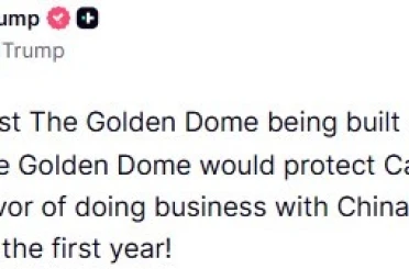 Trump’tan Kanada’ya Grönland tepkisi: "Altın Kubbe’ye karşı çıkarken, Çin ile iş yapmayı tercih ettiler" 
