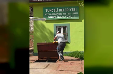 Tunceli’de altyapı için yoğun mesai 