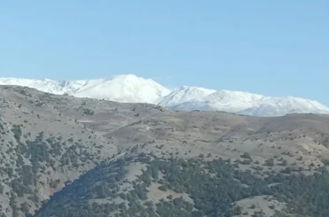 Tunceli’de Kırklar Dağı’na mevsimin ilk karı düştü 