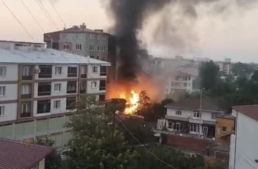 Tüpgaz bayisinde yangın: Tüpler patladı, 4 kişi hastanelik oldu 