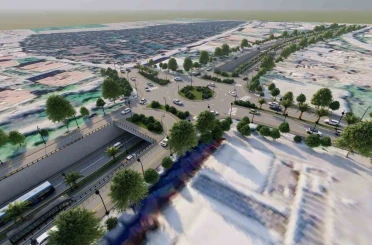 Turgutlu’nun trafik çilesini bitirecek dev projede ilk kazma vuruldu 