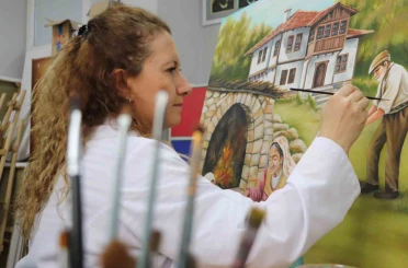 Türk aile yapısı yağlı boya tablolarıyla ölümsüzleşiyor 