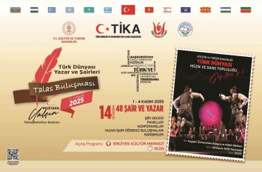 Türk dünyasının yazar ve şairleri Kayseri’de buluşacak 