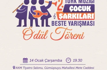 Türk Müziği Çocuk Şarkıları Beste Yarışması sonuçlandı 