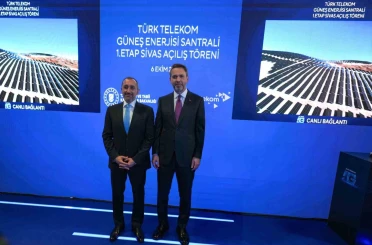 Türk Telekom Sivas’taki GES yatırımını 5G ile İstanbul’dan açtı 