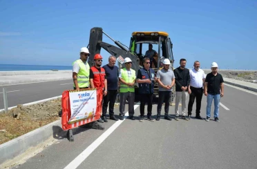 Türkeli Çevre Yolu Aydınlatma Projesi başladı 