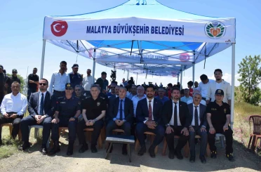 Türkiye Güreş Federasyonu Hatıra Ormanı Malatya’da törenle açıldı 