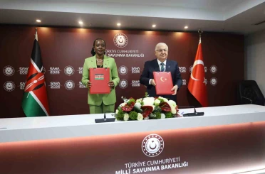 Türkiye ile Kenya arasında savunma iş birliği anlaşması 