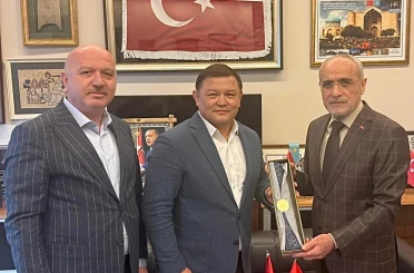 Türkiye ile Kırgızistan arasında siyasi, ekonomik ve diplomatik ilişkiler görüşmesi 