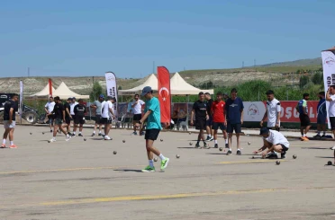 Türkiye Ümitler ve Büyükler Bocce Volo Şampiyonası Nevşehir’de başladı 