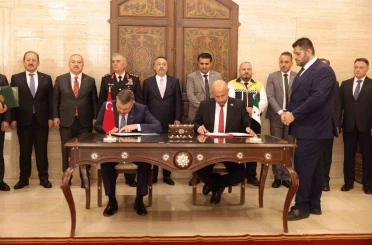 Türkiye ve Suriye arasında afet ve acil durum alanında mutabakat zaptı imzalandı 