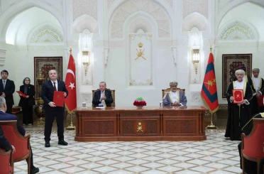 Türkiye ve Umman arasında 16 belge imzalandı 