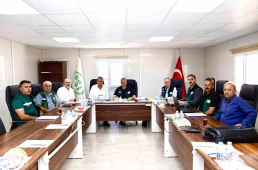 Turnaçayırı Barajı Sulaması Projesinde son durum değerlendirildi 