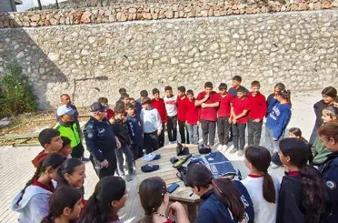 Tut’ta öğrencilere trafik eğitimi verildi
