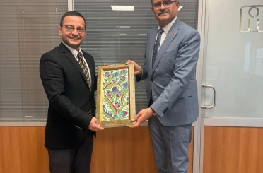 TV 42 Genel Yayın Yönetmeni Yaşar Toy’dan İnşaat Mühendisleri Odası Konya Şubesi’ne Ziyaret