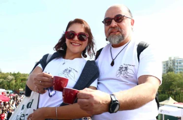 Üç gün süren kahve festivali Başkent’i kahve kokusuna bürüdü 