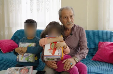 Üç torunuyla yaşadığı evden tahliye edilmek istenen dedeye iyi haber