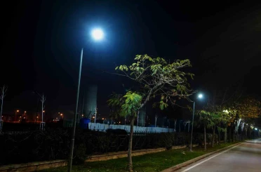 UEDAŞ, sokak lambalarında led dönüşüm sürecini başlattı 