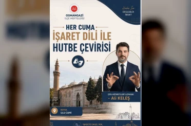 Ulucami’de de cuma hutbe çevrisi başlıyor 