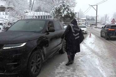 Uludağ’a çıkanlara jandarma izin vermedi 