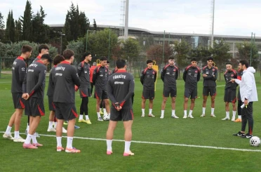 Ümit Milli Takım, Ukrayna ve Litvanya maçlarının hazırlıklarına devam etti 